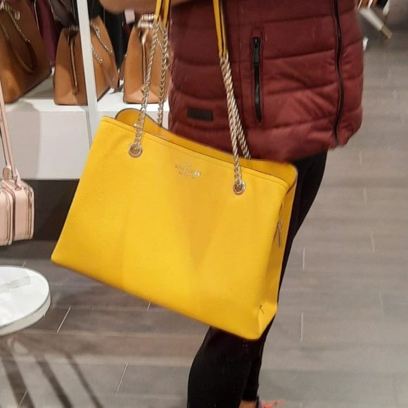 ORIGINAL and BRAND NEW - kate spade jordyn pebble leather large - Picture 7 of 16